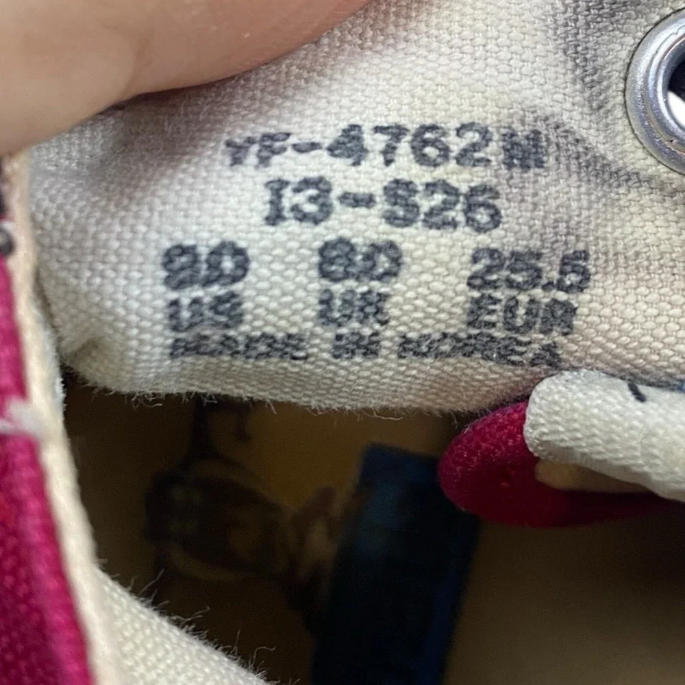 Retro Keds‎ Looney Tunes WB High-Top Baseball Canvas Sneaker 90's VINTAGE Sz 9